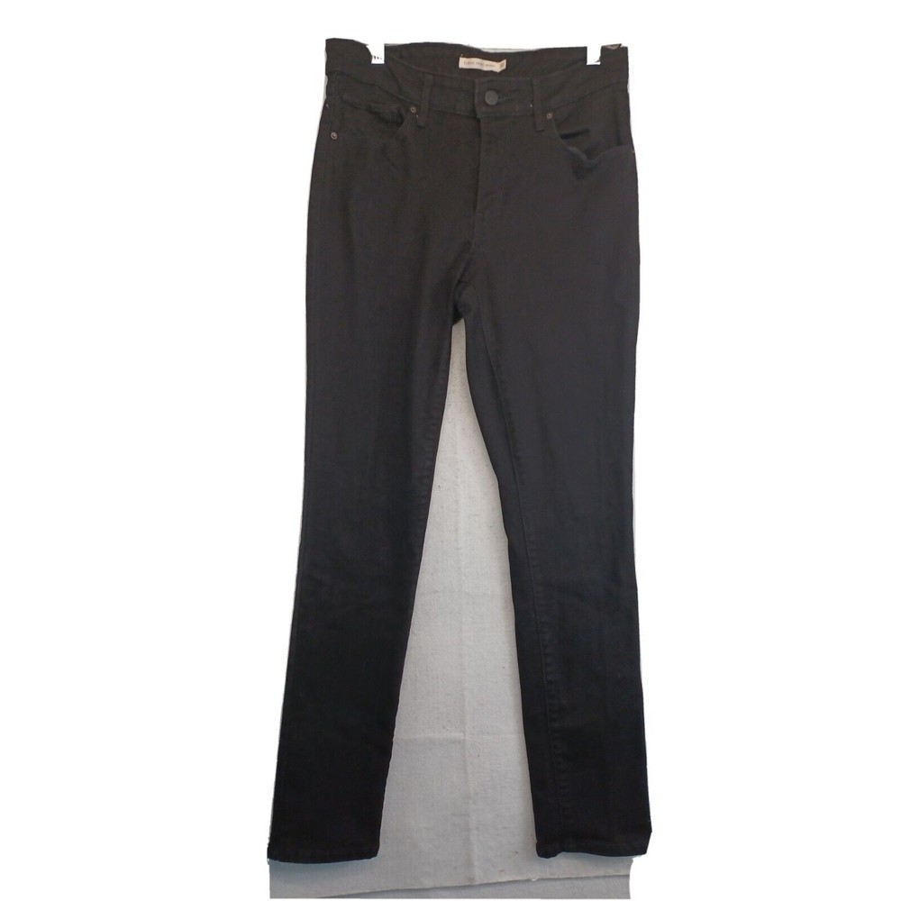 Levi's Strauss & Co. Jeans Women's W30 L27 Black Mid-Rise Skinny Classic